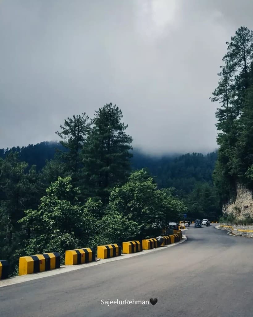 Winding Mountain Road